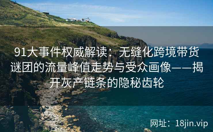 91大事件权威解读：无缝化跨境带货谜团的流量峰值走势与受众画像——揭开灰产链条的隐秘齿轮