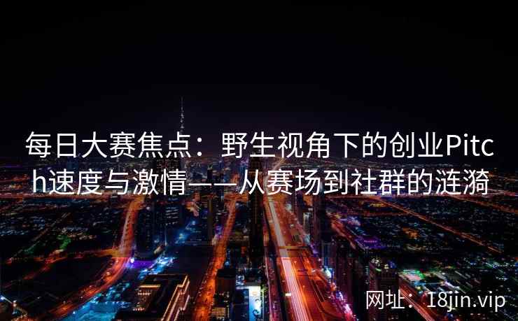 每日大赛焦点：野生视角下的创业Pitch速度与激情——从赛场到社群的涟漪  第2张